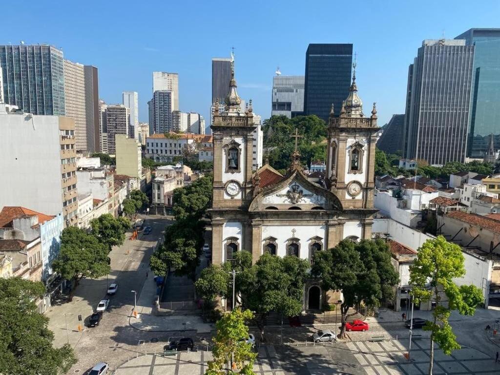 Centro Historico: Vista Praca Igreja E Cristo Novo Apartment Rio de Janeiro Exterior photo